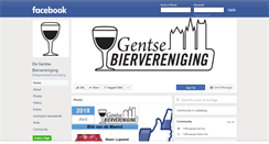 Desktop Screenshot of gentsebiervereniging.be